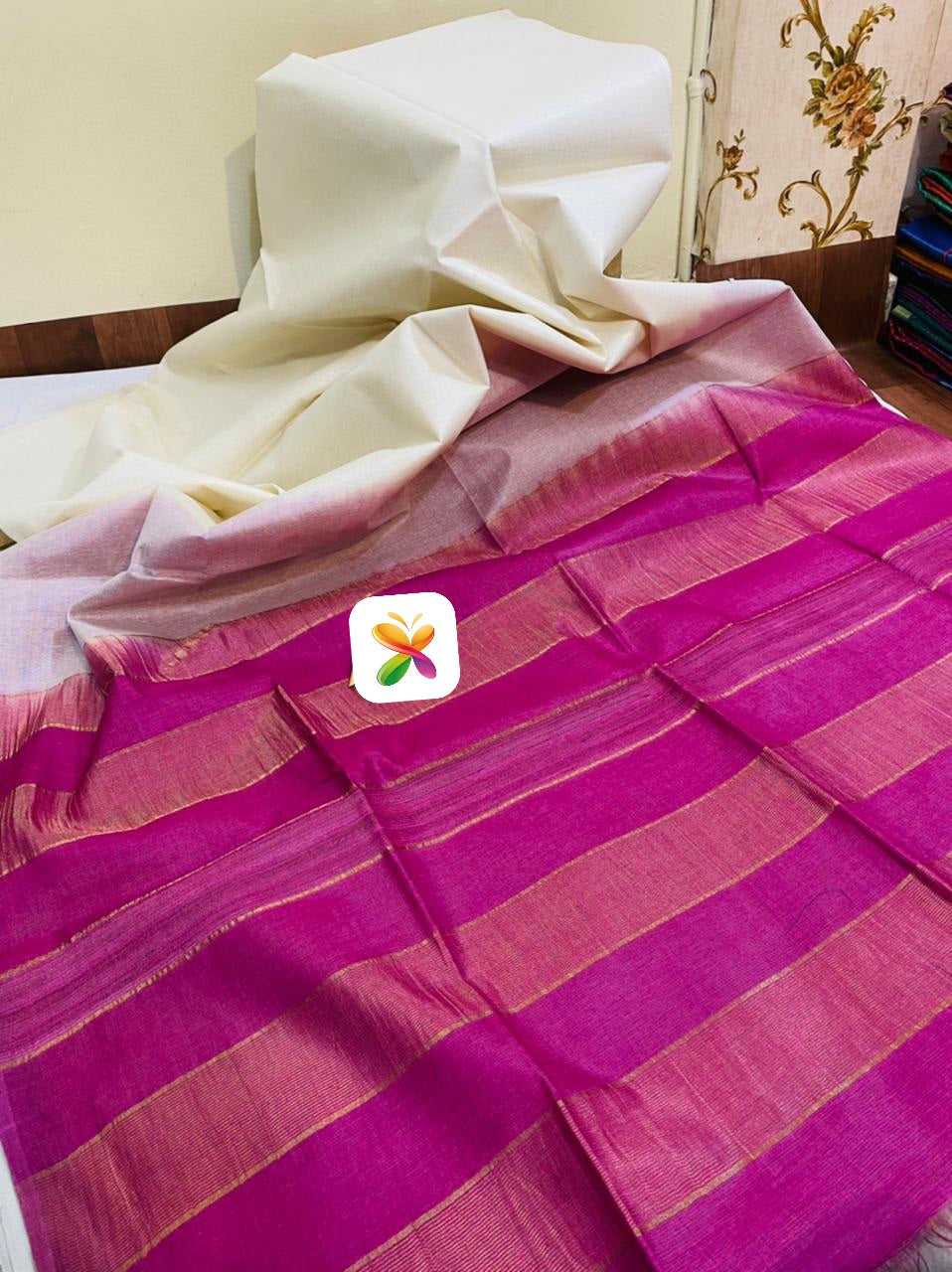 Soft silk fancy saree SILK ZONE