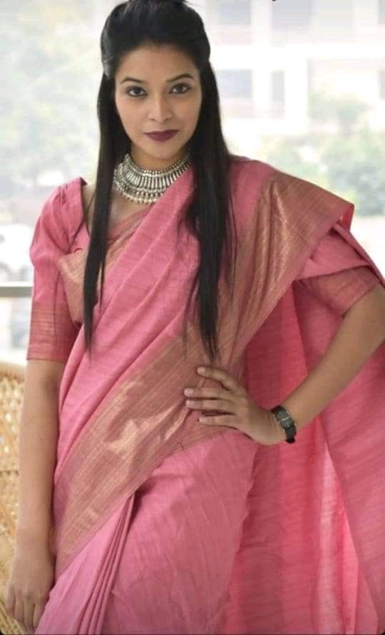 Jayshree zari border saree SILK ZONE