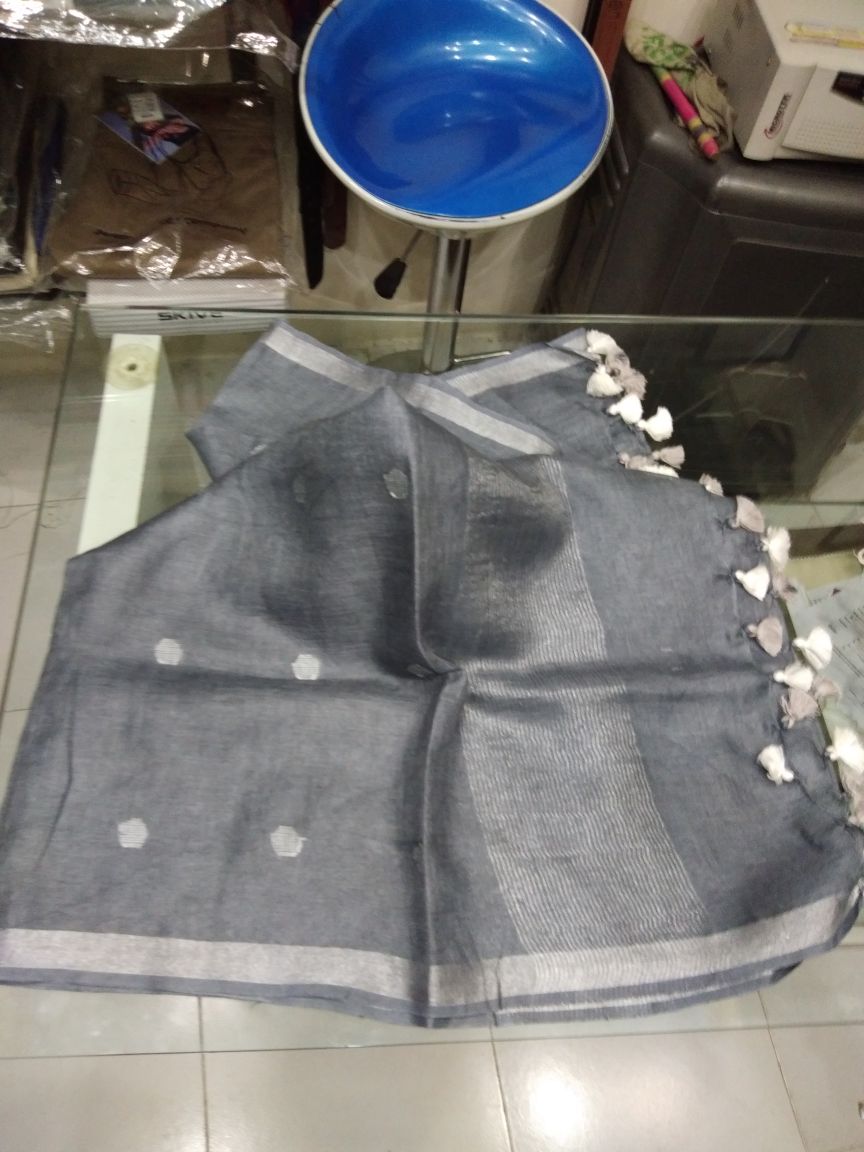 Linen kora buta dupatta SILK ZONE
