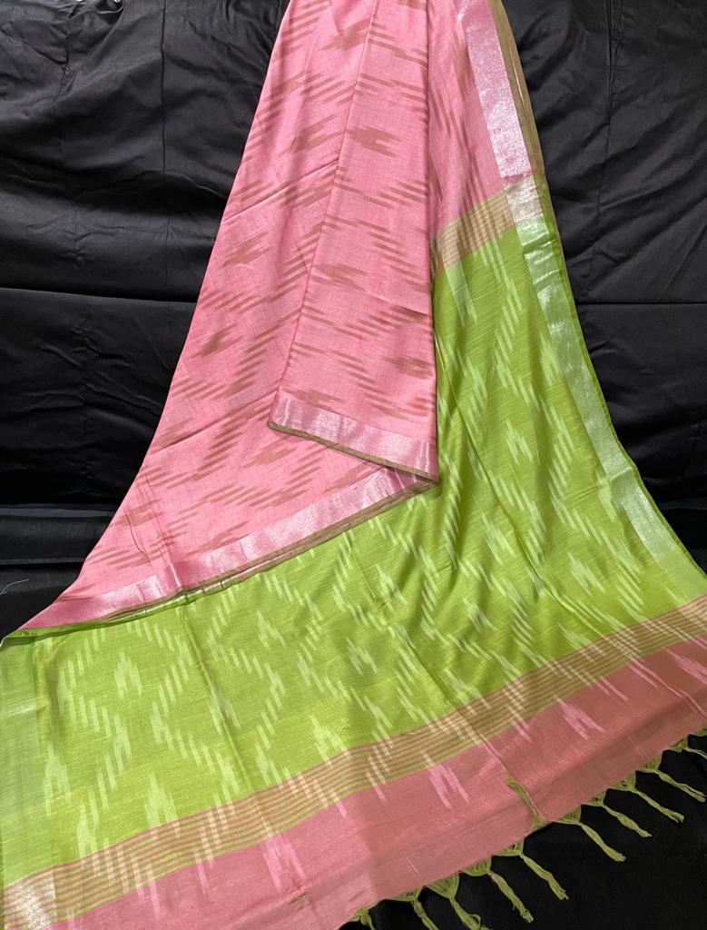 Ikkat cotton saree SILK ZONE