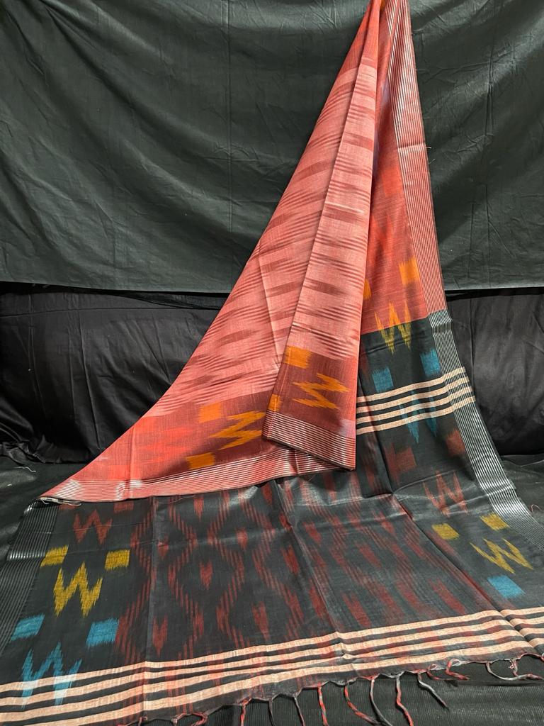 Ikkat cotton saree SILK ZONE