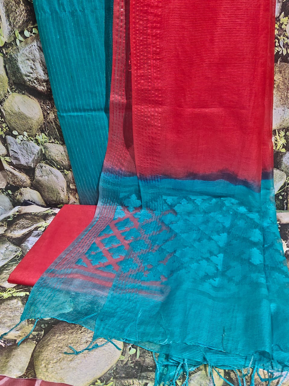 Soft silk cutwork suit linen world