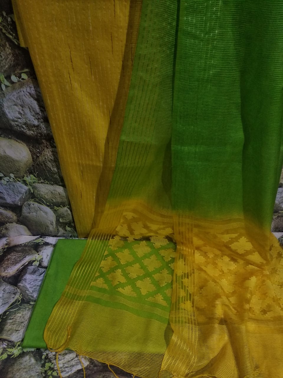 Soft silk cutwork suit linen world