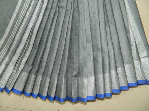 Khadi Linen Slub Saree INDIA SILK P.W.C.S. LTD