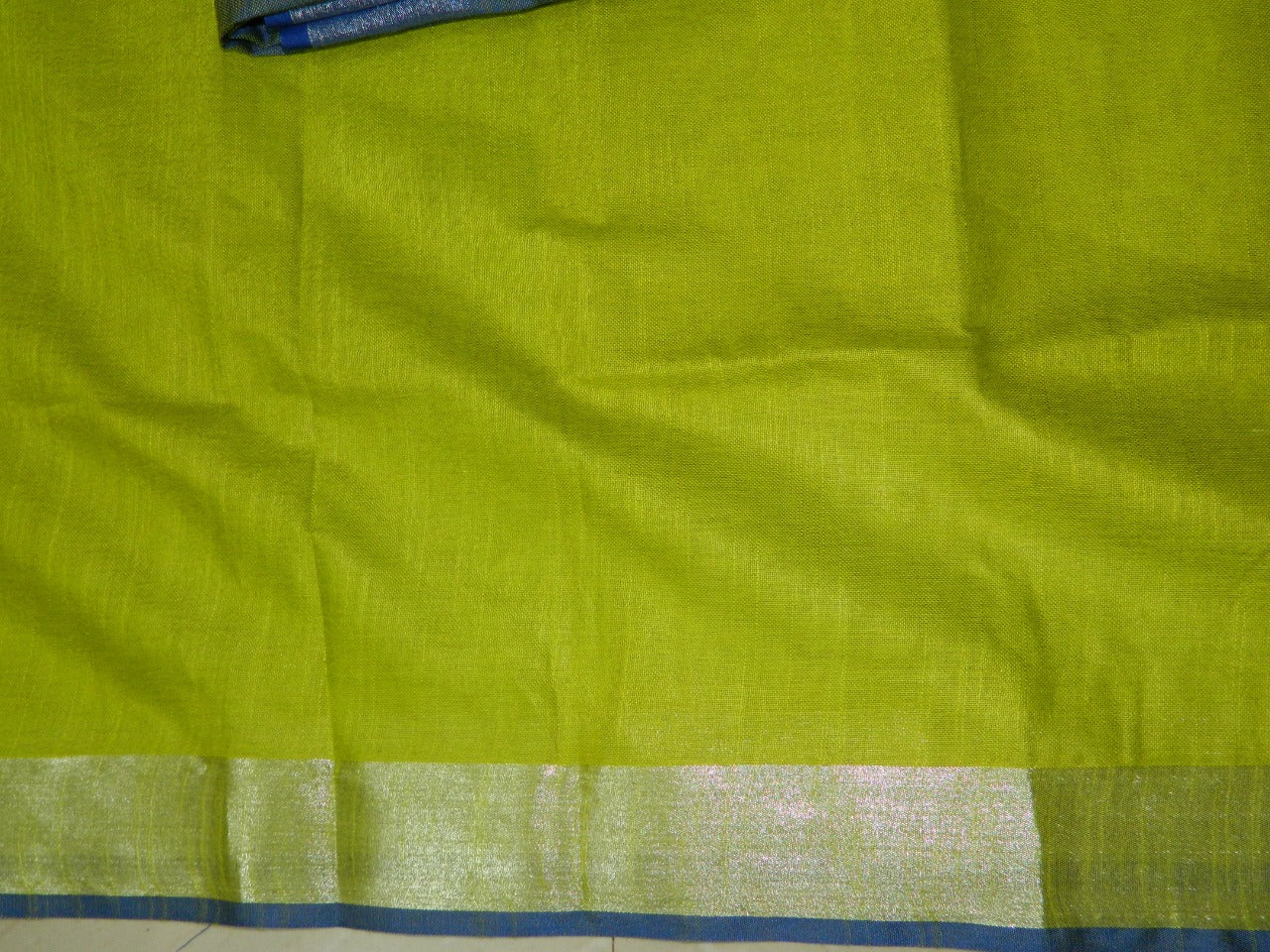 Khadi Linen Slub Saree INDIA SILK P.W.C.S. LTD