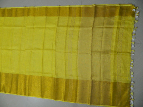 Khadi Linen Slub Saree INDIA SILK P.W.C.S. LTD