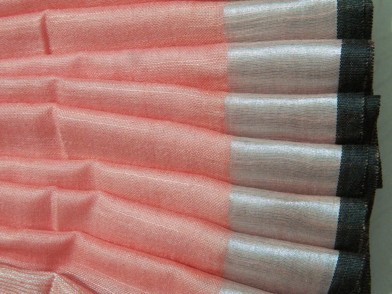 Khadi Linen Slub Saree INDIA SILK P.W.C.S. LTD