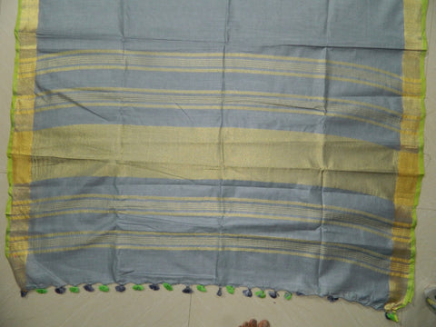 Khadi Linen Slub Saree INDIA SILK P.W.C.S. LTD