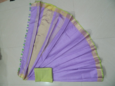 Khadi Linen Slub Saree INDIA SILK P.W.C.S. LTD