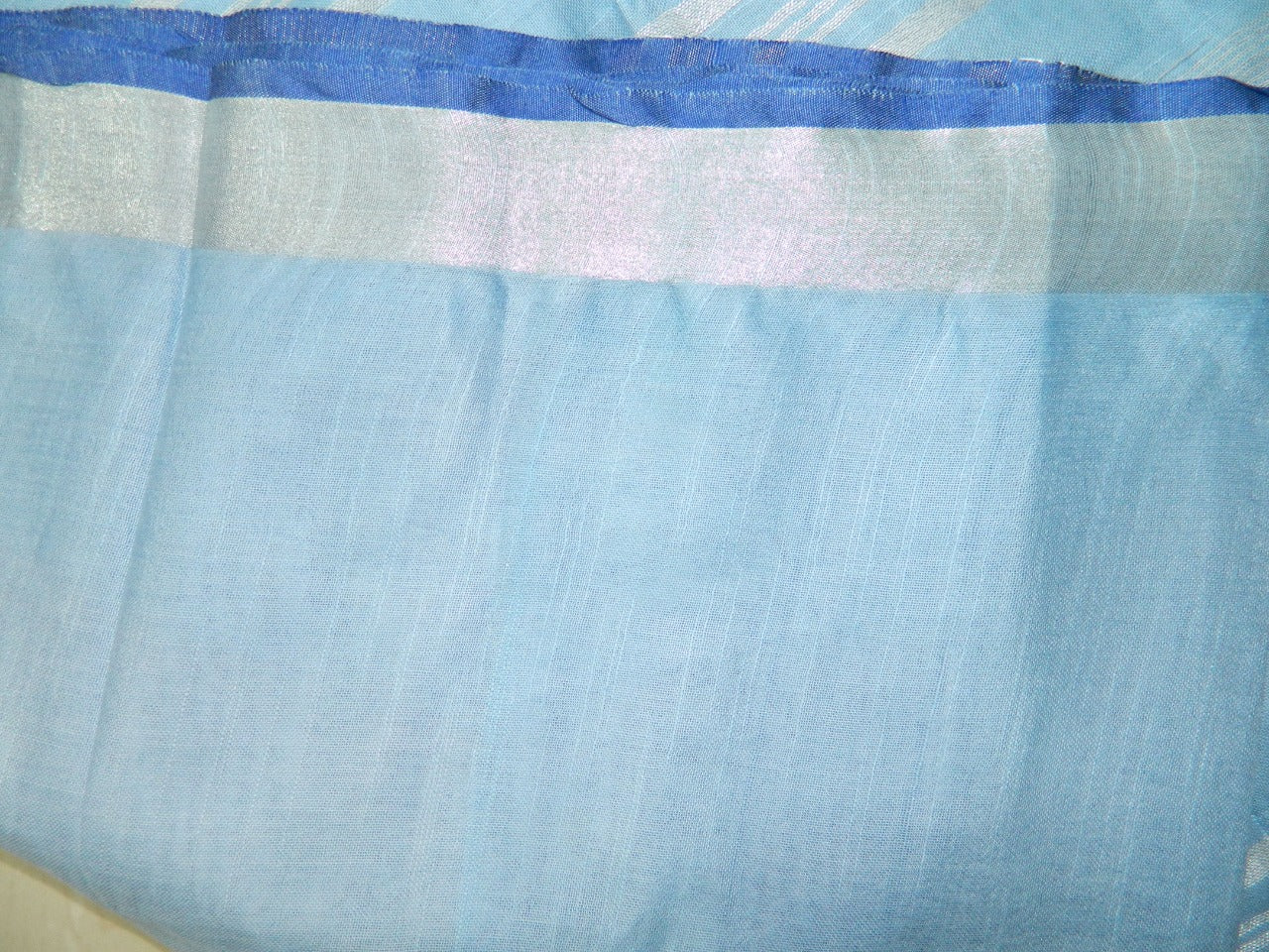 Khadi Linen Slub Saree INDIA SILK P.W.C.S. LTD