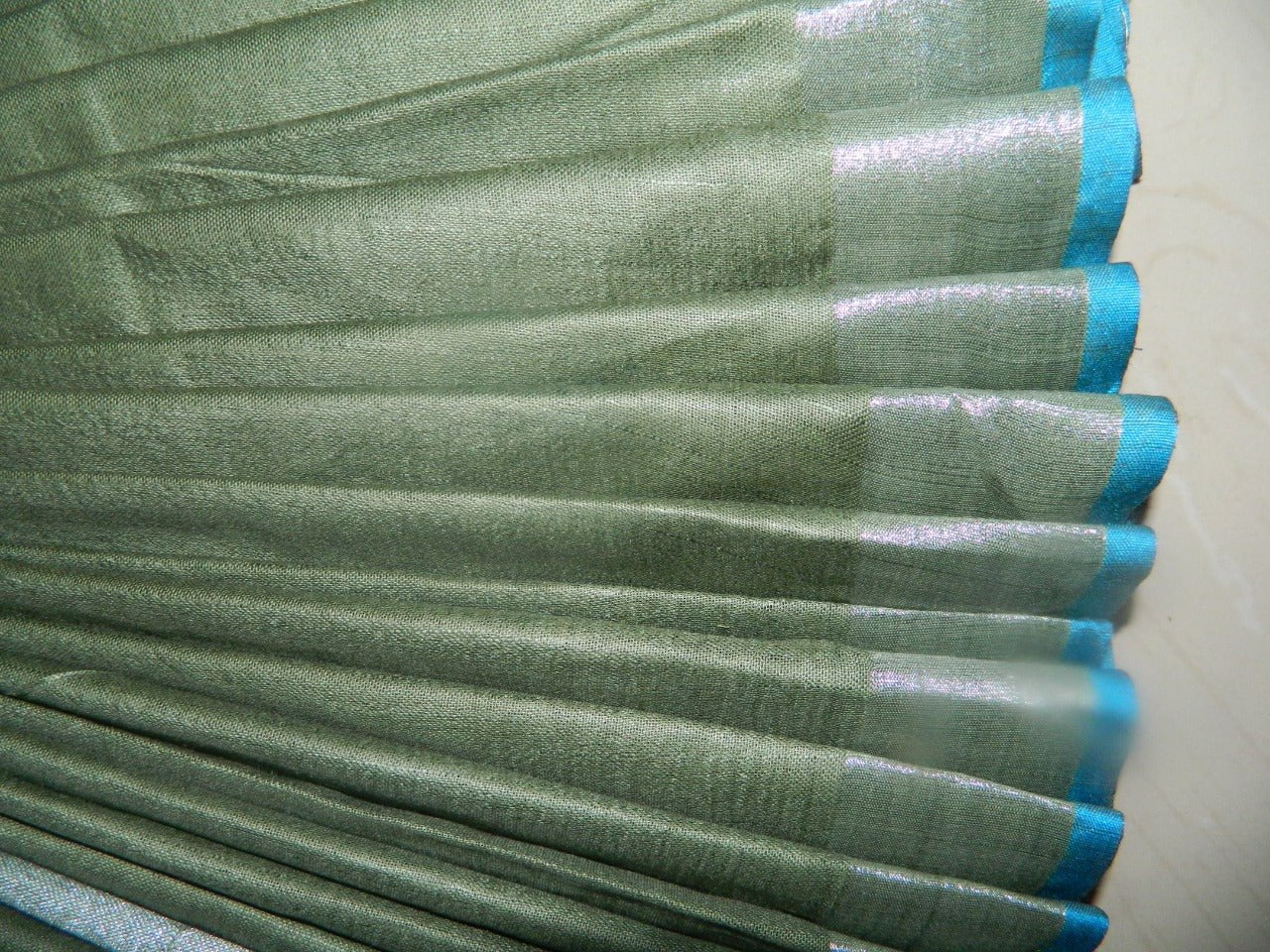 Khadi Linen Slub Saree INDIA SILK P.W.C.S. LTD