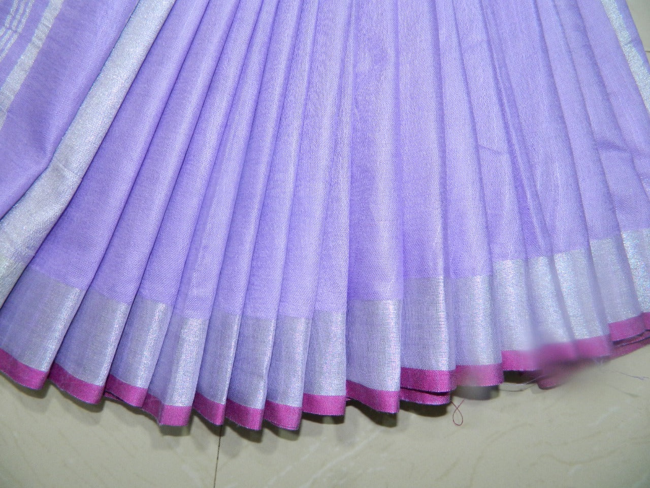 Khadi Linen Slub Saree INDIA SILK P.W.C.S. LTD