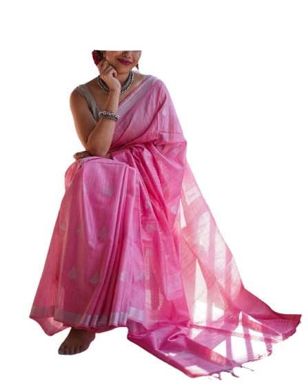 Viscose Silk Weaving Cutwork Saree SILK ZONE