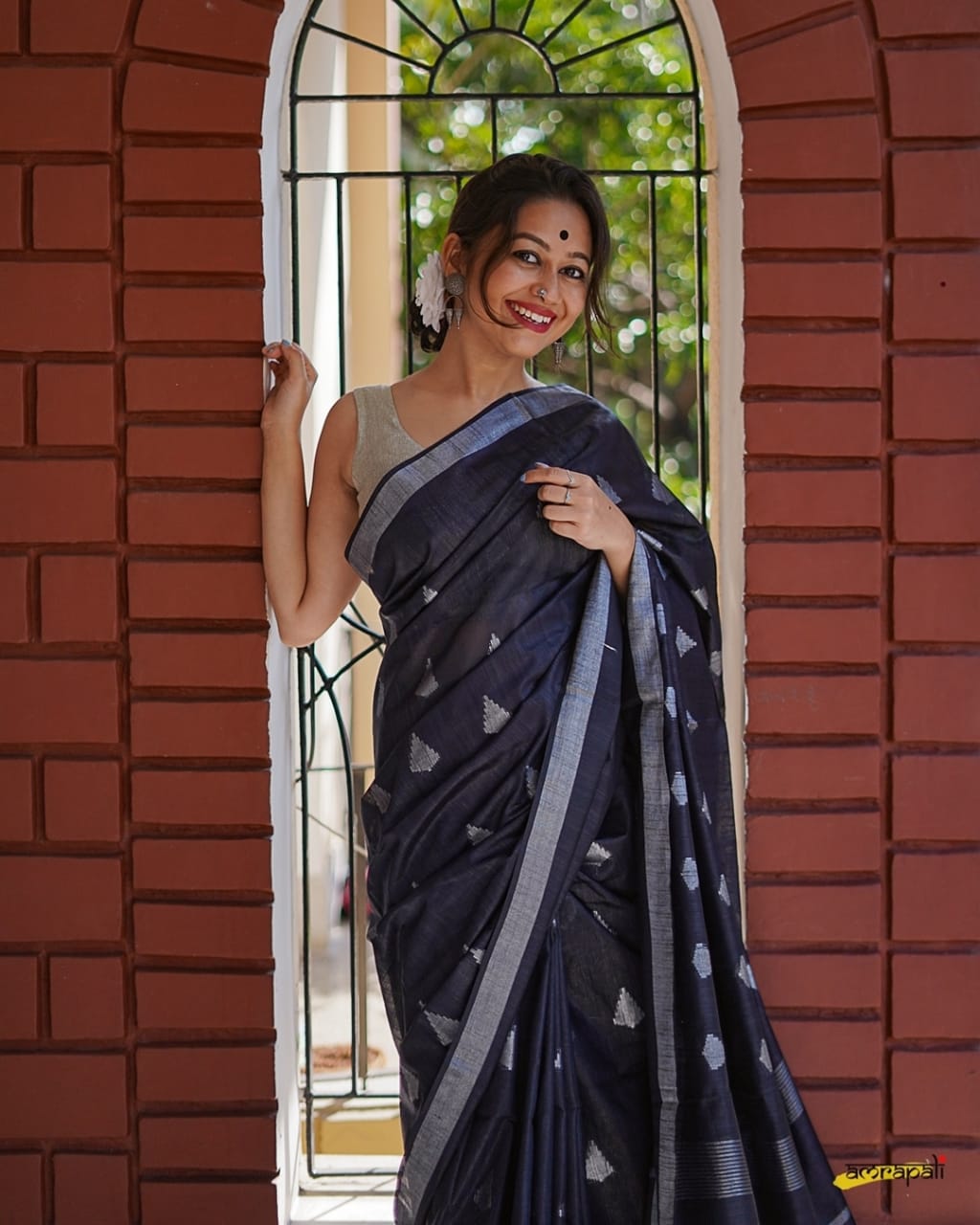 Viscose Silk Weaving Cutwork Saree SILK ZONE