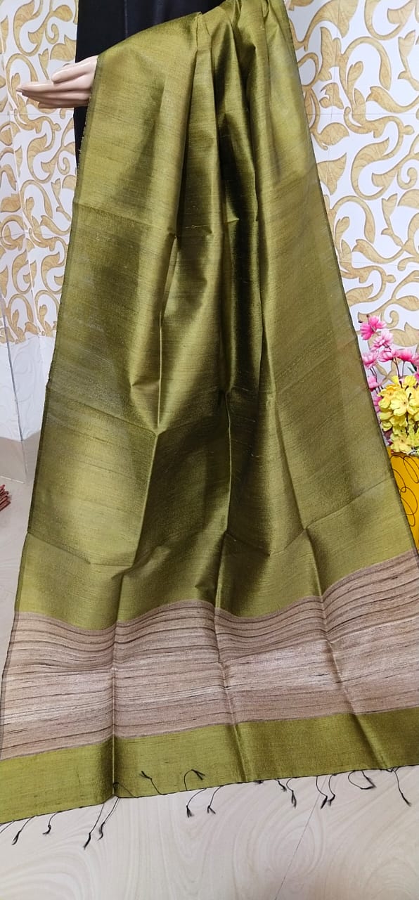 Dupion silk dupatta SILK ZONE