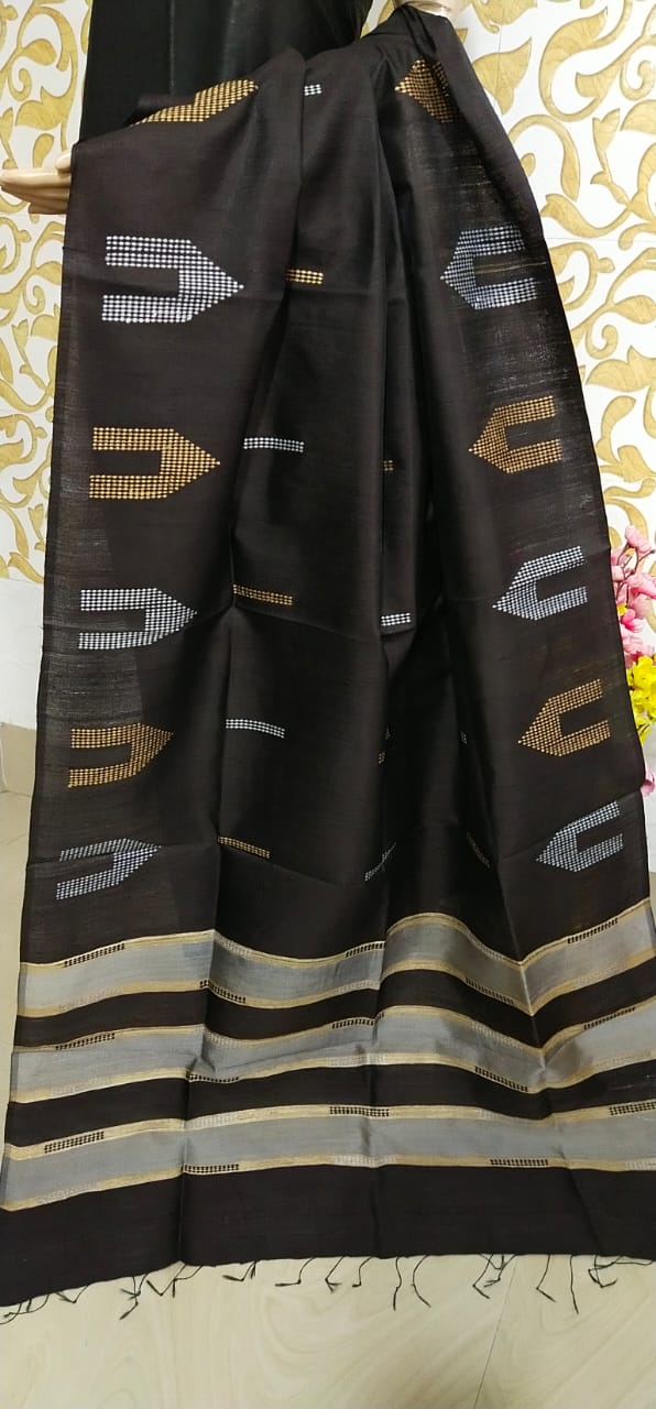 Dupion silk dupatta SILK ZONE