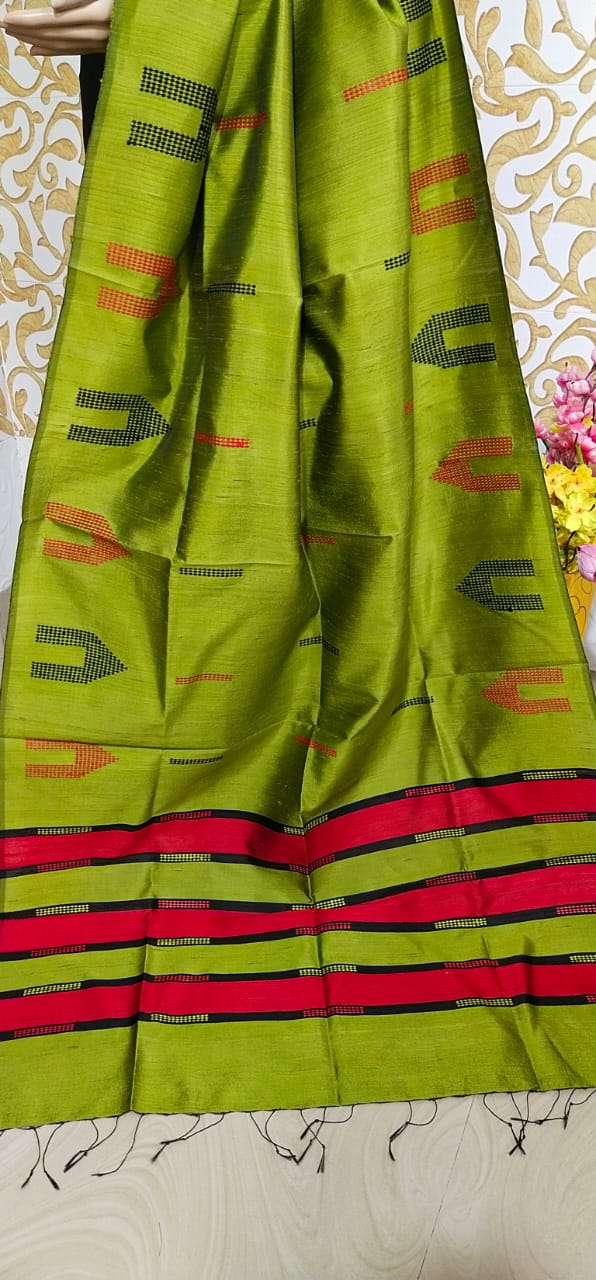 Dupion silk dupatta SILK ZONE