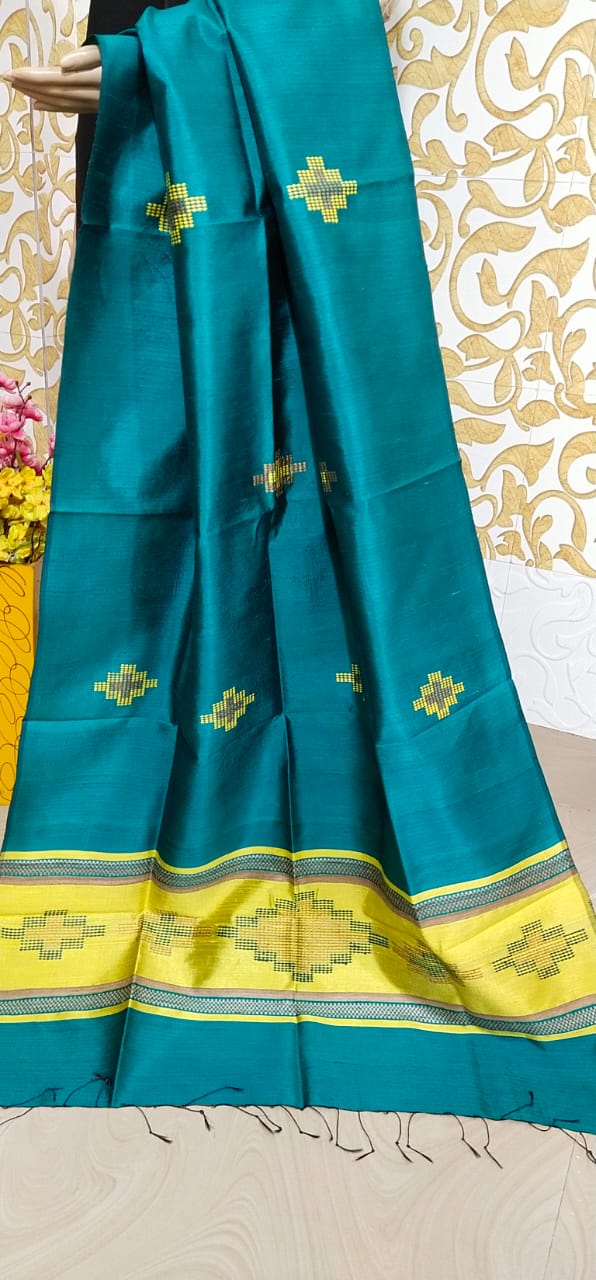 Dupion silk dupatta SILK ZONE