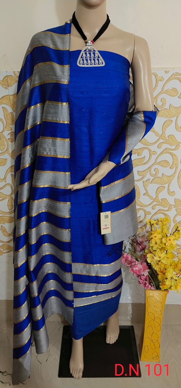 Dupion silk suit SILK ZONE