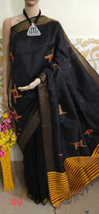 Tussar dupion silk saree SILKZONE
