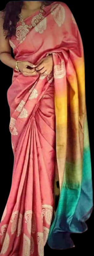 Bishnupuri Silk Hand Painting Saree SILK ZONE