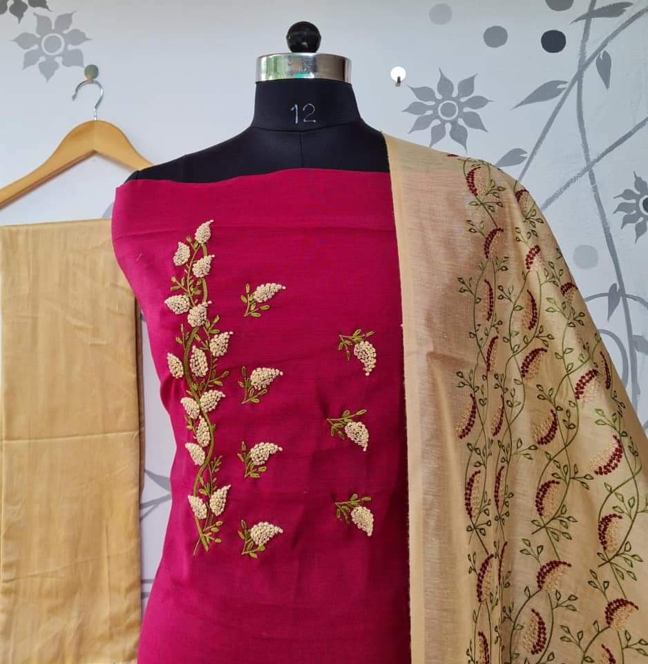 Katan stable embroidery suit SILK ZONE