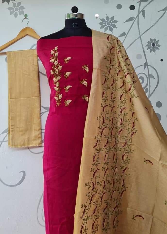 Katan stable embroidery suit SILK ZONE
