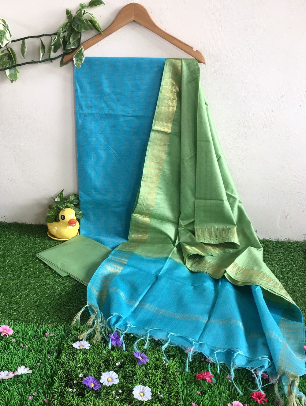 Fancy soft silk suit SILK ZONE