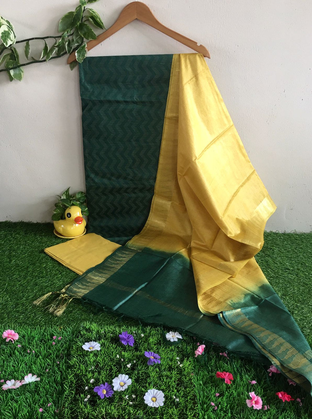 Fancy soft silk suit SILK ZONE