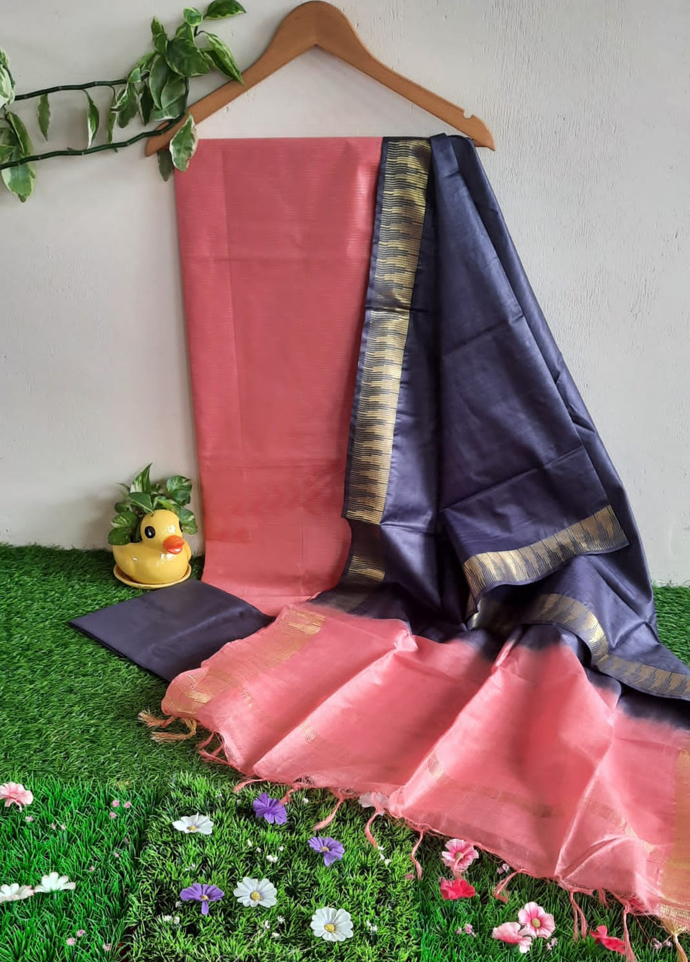 Fancy soft silk suit SILK ZONE