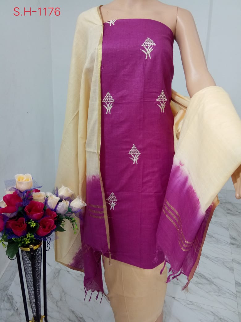 Pure cotton suit SILK ZONE
