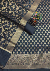 Soft silk Banarasi suit SILK ZONE