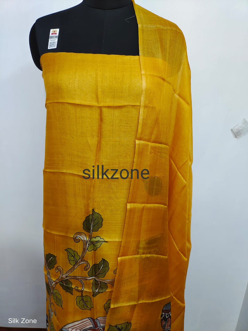 Tussar Silk Hand Block Print Suit SILK ZONE