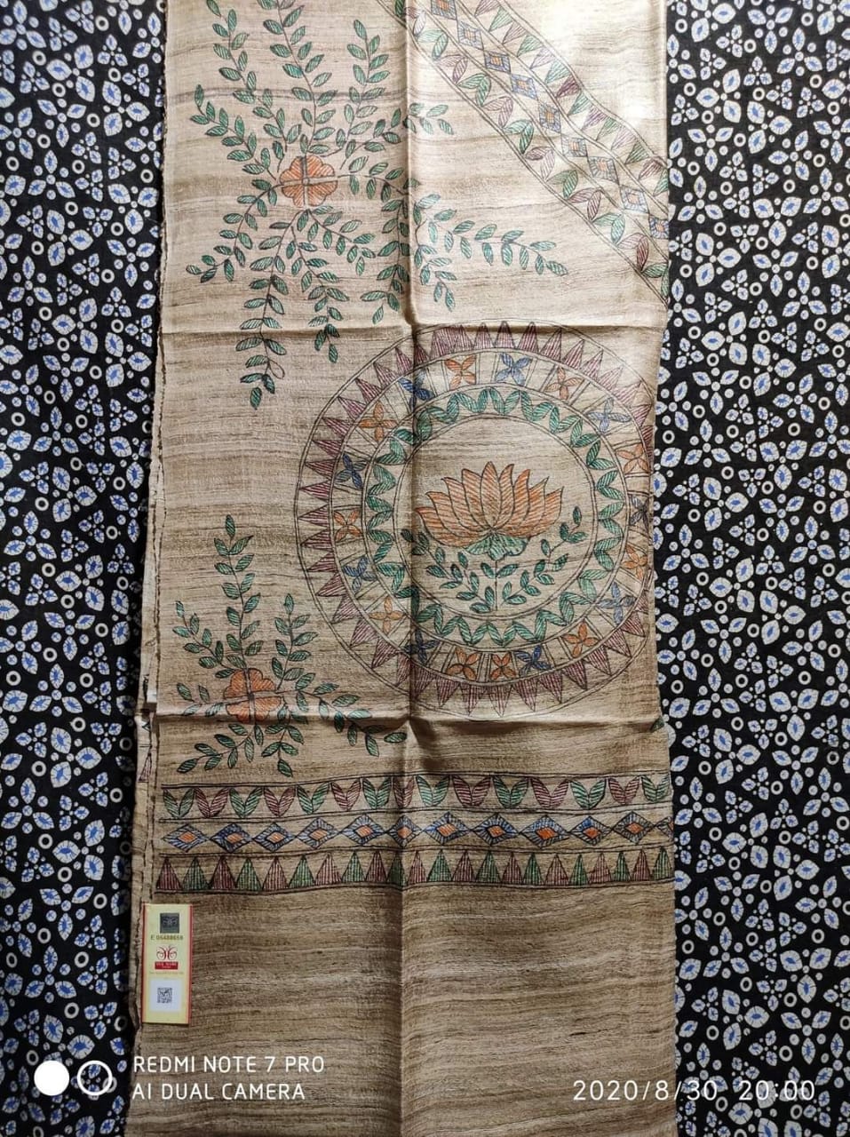 Tussar ghicha silk dupatta SILK ZONE