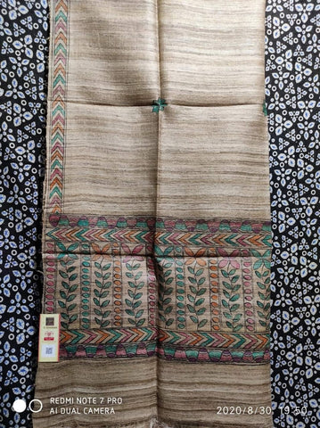 Tussar ghicha silk dupatta SILK ZONE