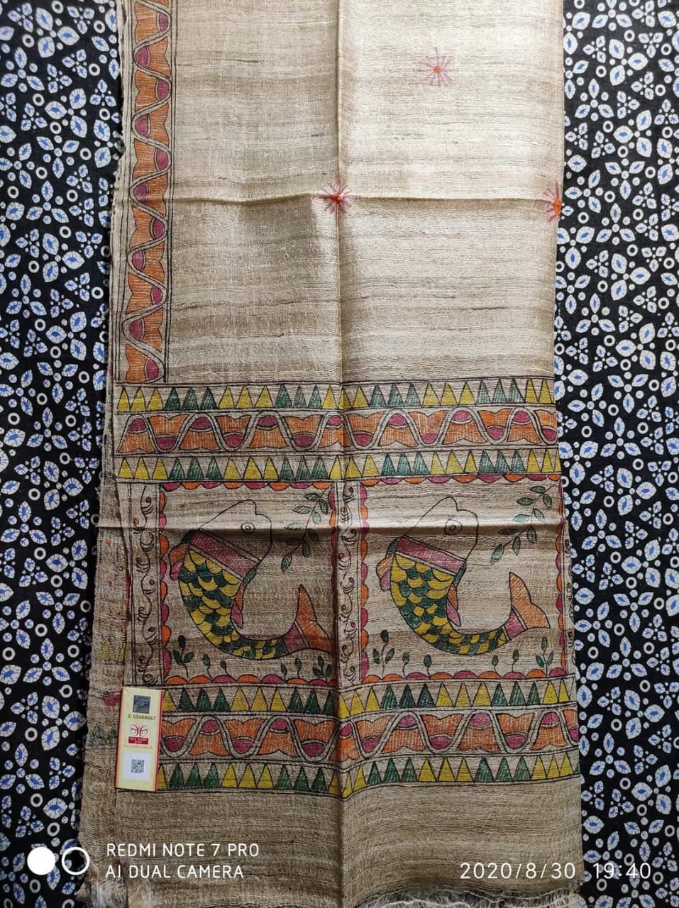 Tussar ghicha silk dupatta SILK ZONE