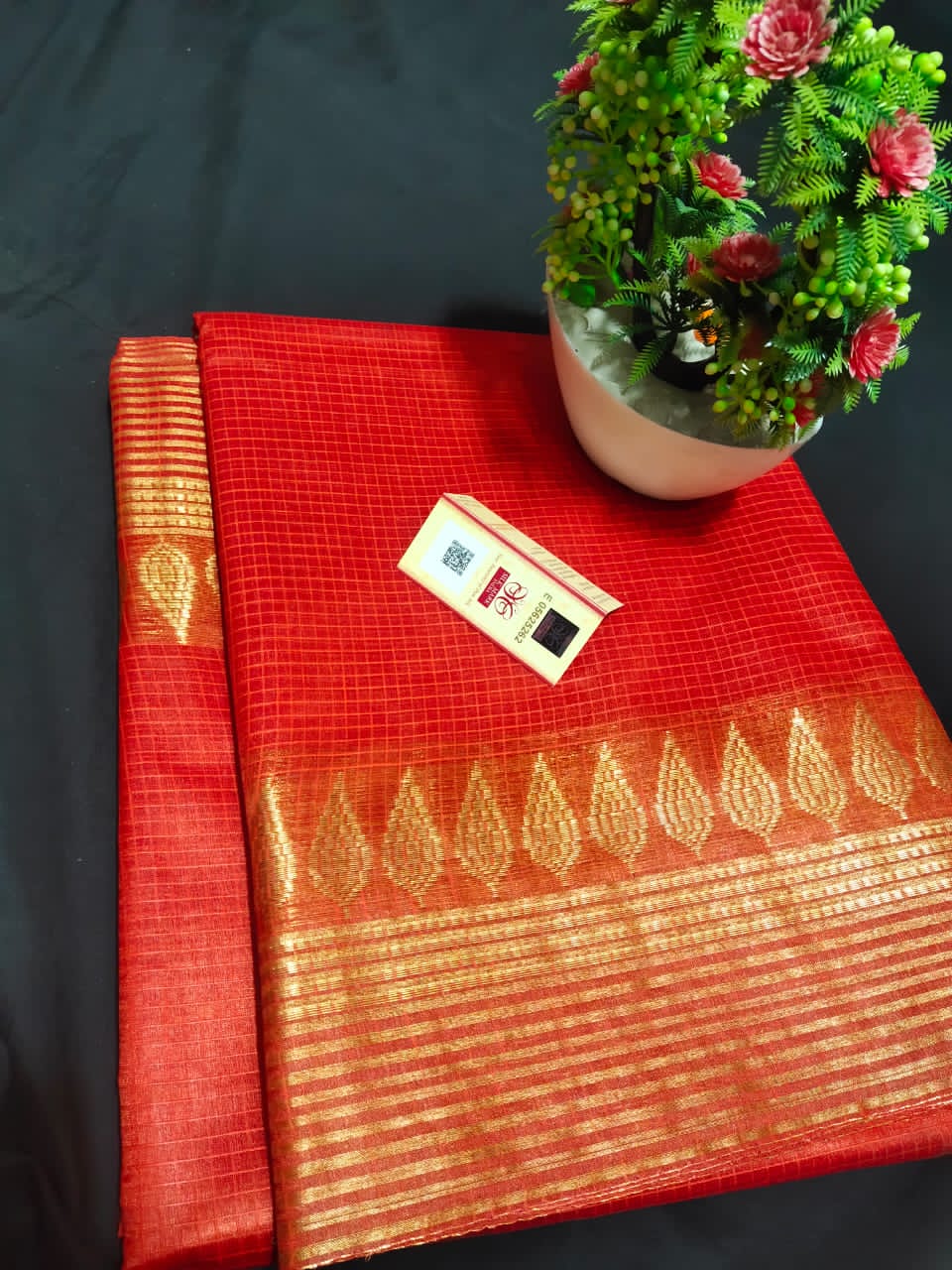 Pure Silk Linen Saree SILK ZONE