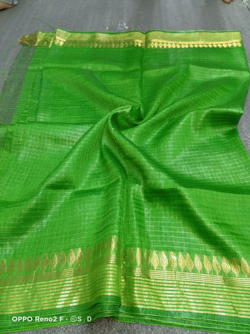 Pure Silk Linen Saree SILK ZONE