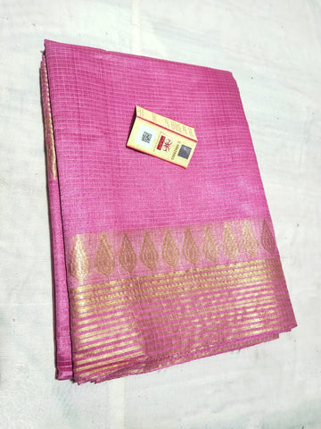 Pure Silk Linen Saree SILK ZONE