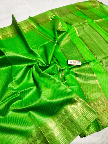 Pure Silk Linen Saree SILK ZONE