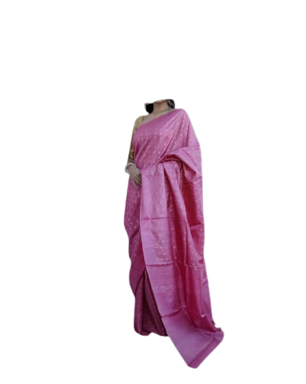 Pure Tussar Silk print saree