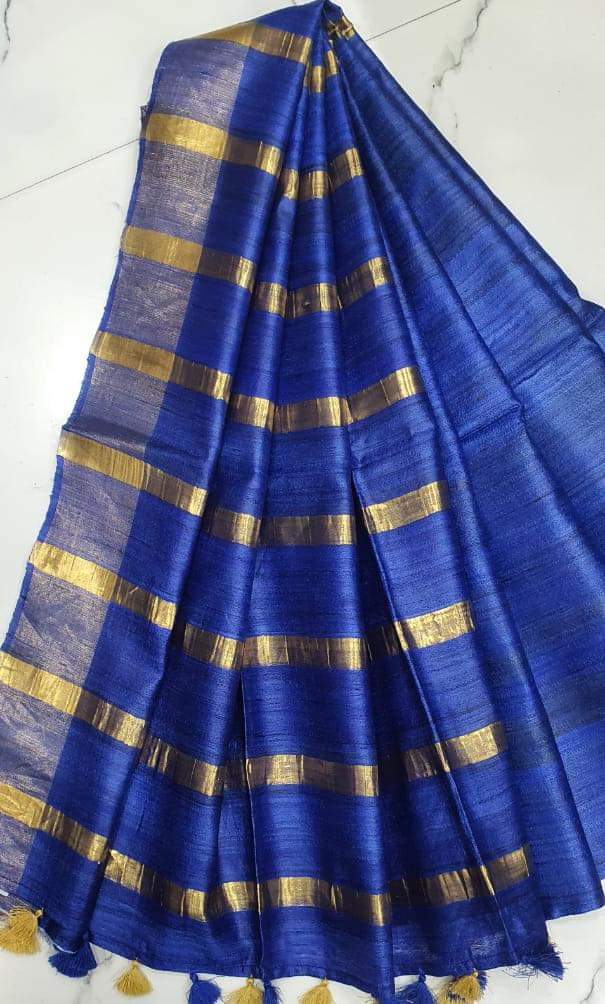 Pure desi tussar silk saree SILK ZONE