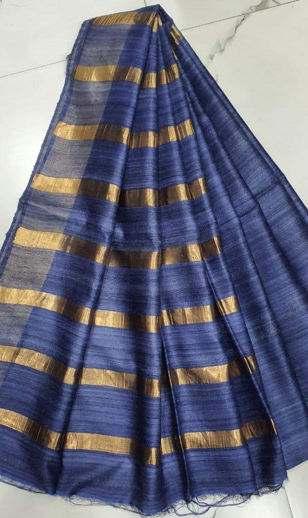 Pure desi tussar silk saree SILK ZONE