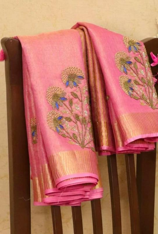 Pure desi tussar silk saree SILK ZONE