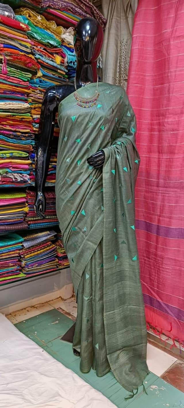 Kota baswara buta embroidery saree SILK ZONE