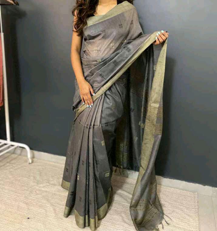 Pure kela resham silk saree SILK ZONE