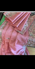 Tussar silk hand embroidery saree SILK ZONE