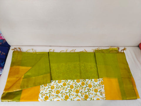 TUSSAR SILK PRINT SAREE