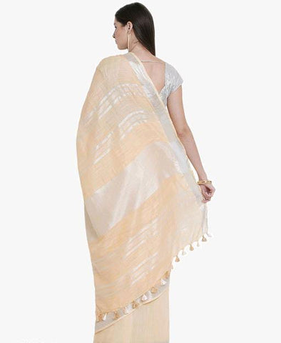 Semi linen soft saree SILK ZON