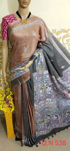 Katan silk madhubani SILK ZON